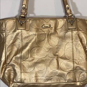Gold Coach Large Bag